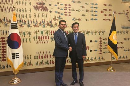 Заместник-министър Георгиев се срещна със заместник-председателя на Националното събрание на Република Корея